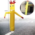 thumbnail image 2 of Miumaeov 10 Foot Tall Inflatable Tube Man Air Powered Dancing Puppet Guy for Outdoor Advertising Yellow, 2 of 11