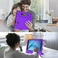thumbnail image 7 of SUPNICE Kids Case for Samsung Galaxy Tab S10 FE 10.9" 2025/S9 FE 10.9 Inch/S9 11 Inch 2023, Lightweight Shockproof Convertible Handle Stand Case for Samsung Galaxy Tab S10 FE/S9 FE/S9/S8/S7,Purple, 7 of 7