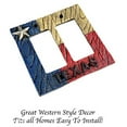 thumbnail image 4 of Urbalabs Great State Of Texas Rustic Western Decorative Light Switch Outlet Wall Plate Covers Antique Country Home Rustic Light Switch Covers Single Double 2 Gang Switch Plates (2 Gang Rocker), 4 of 7
