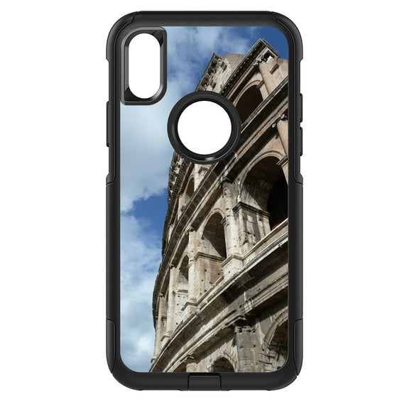 DistinctInk Custom SKIN / DECAL compatible with OtterBox Commuter for iPhone X / XS (5.8" Screen) - Roman Colosseum Rome