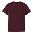 thumbnail image 6 of Mens Core Blend Cotton/Polyester Tee Shirt Athletic Maroon 3XL, 6 of 6