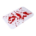 thumbnail image 1 of Decoración de Halloween Decoraciones de Halloween Huellas de sangre de Halloween Alfombra de piso Cocina Dormitorio Puerta Impresión Sala de estar(Buy 2 Get 1 Free), 1 of 8