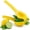 Yellow, variant on 2-in-1 Maximum Juice Extraction Hand Citrus Press, Stainless Steel Metal Lemon & Lime Squeezer, Ultra-Durable Manual Lemon Juicer & Lime Juicer, Lemon Press