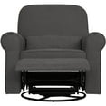 DaVinci Ruby Recliner and Glider in Dark Grey