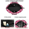 thumbnail image 3 of Pink Breast Cancer Travel Tote Bags for Women Carry On,Large Weekender Bags for Women Travel,Multi Functional Duffle Bag for Work,Shopping,Sports, 3 of 5