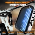 thumbnail image 5 of PUJH High Torque Dual Motor Electric Bike, Fat Tires, 160Nm Power Output, Full Suspension Mountain eBike for Adults, 5 of 9