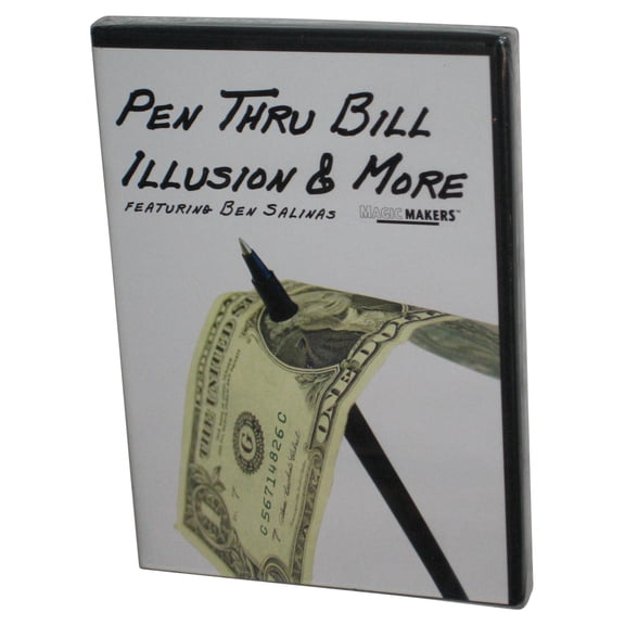 Magic Makers Pen Thru Bill Illusion & More Ben Salinas DVD