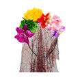 thumbnail image 1 of Velo de encaje de Halloween, diadema de flores, tocado gótico para novia y boda, para festival Vistoso Yuyangstore aro de pelo, 1 of 8