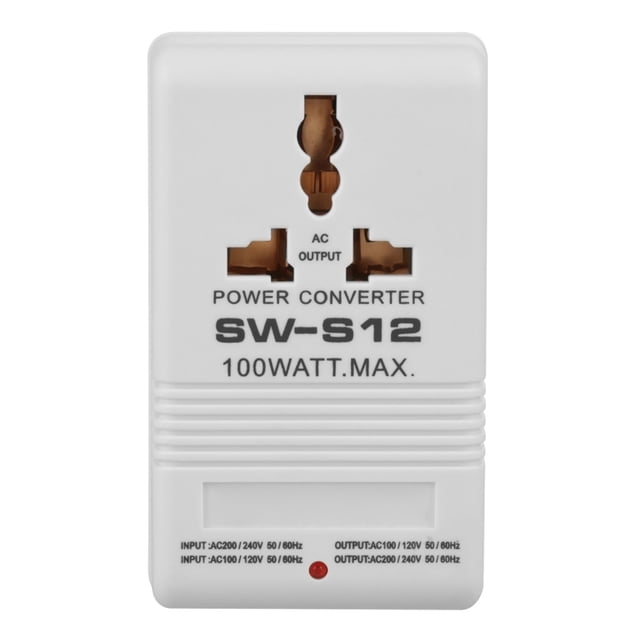 Transformador Convertidor de Voltaje NikouMX 100W 110V/120V a 220V/240V Herramienta