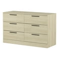 thumbnail image 2 of Commode 6 tiroirs pour Adulte, fini Chêne blanchi, collection Step One Essential de Meubles South Shore, 2 of 11