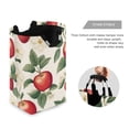 thumbnail image 3 of Yayeee Freestanding Laundry Hamper with Handle Collapsible Large Storage Basket for Clothes, Apples Flower Pattern, 3 of 7
