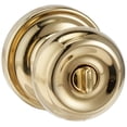 thumbnail image 2 of Baldwin 5211003ENTR Knob Set - Polished Brass, 2 of 2