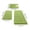Green, variant on 3-Piece Memory Foam Bathroom Rug Set, Soft Non Slip Absorbent Mats for Toilet, Tub, Vanity