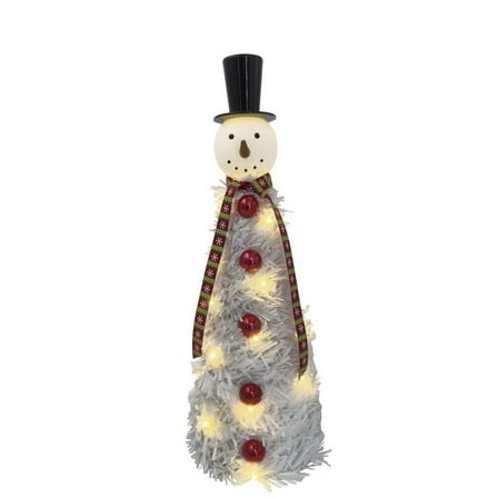 Enchanted Forest® Light-Up Snowman Tree Christmas Holiday Village