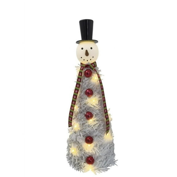 Enchanted Forest® Light-Up Snowman Tree Christmas Holiday Village