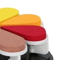thumbnail image 4 of 8 Color Petal Shape Ink Pad, Pigment Type Printing Ink with Removable Petals for Scrapbooking, DIY Stamping, Coloring, Slow Drying, Easy to Clean, 4 of 7