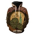 thumbnail image 1 of Sudadera con capucha y cremallera para hombre, diseño de festival de cerveza de dibujos animados, para adolescentes, con capucha, chaquetas con estampado 3D, estilo hip hop unisex de gran tamaño., 1 of 6