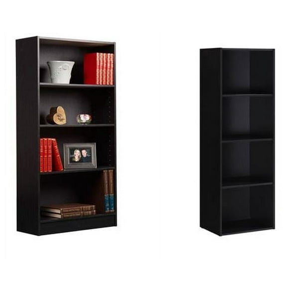 (Set of 6) Orion 4-shelf Bookcase & (Set of 6) 4 Shelf Bookcase - Beech