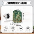 thumbnail image 5 of Yuyamidu Green Christmas Tree Blender Cover, Dustproof Kitchen Appliance Decorative Protector with Handle, Fits Stand Mixer Coffee Maker Juicer, 5 of 6
