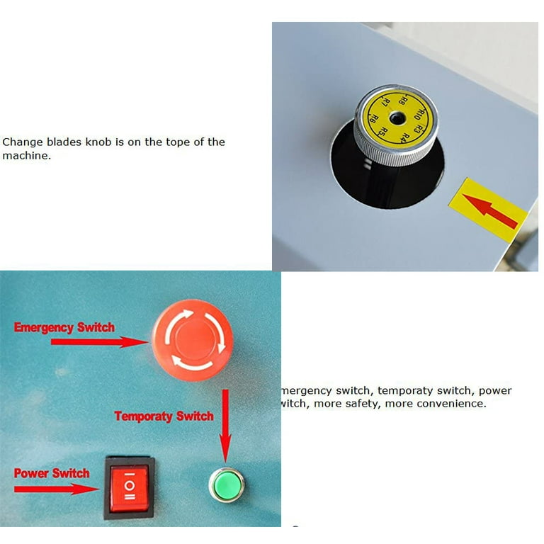 VEVOR Manual/Eelectrical Paper Corner Rounder Cutter Commercial R3