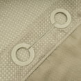 thumbnail image 5 of Zrodlmo No Hook Fabric Shower Curtain with Snap Lining, Waffle Waterproof and Mildew Resistant Bathroom Curtain, 72" x 74", Khaki, 5 of 9