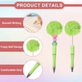 thumbnail image 3 of Uxcell Pompom Ballpoint Pens, Fluffy Ball Pens Pom Pom Plastic Cute Beaded Pen for DIY Gift Writing Office Supplies - 10 Pcs  (Green), 3 of 6