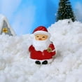 thumbnail image 1 of Desktop Decor Miniature Santa Figurines Desktop Decorations Small Santa Doll Fairy Garden Dollhouse Decorations Mixed Style, 1 of 4