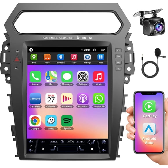 Radio para auto Electrosmart Ford Explorer 12.1" Android 15 GPS