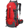 thumbnail image 1 of Mochila de Senderismo WoneNice 50L Impermeable con Funda para Lluvia, 1 of 9
