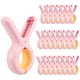 thumbnail image 1 of Pinzas para Silla de Playa PAMISO Rosa 24 Unidades para Toallas/Ropa, 1 of 7