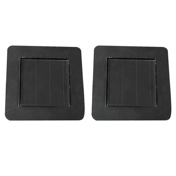 Fule Solar Light Replacement Top, Square Solar Panel Top Replacement