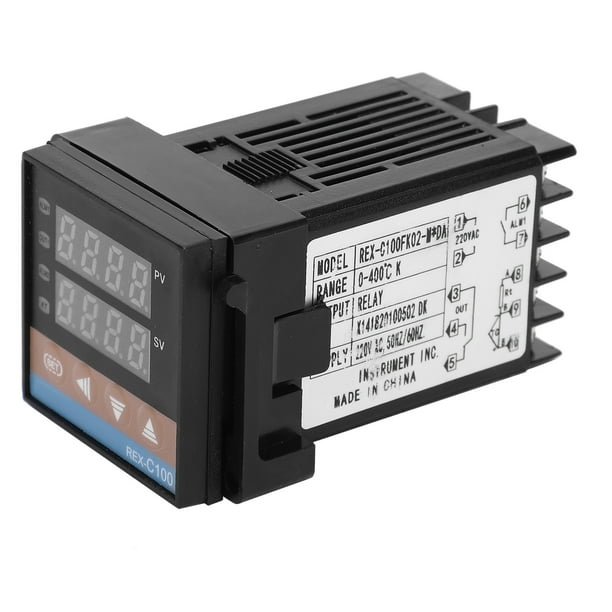 Termostato PID BERM con pantalla digital ajustable, controlador de temperatura, interruptor de 220 V