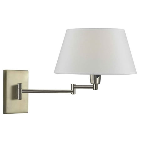 Lighthouse Brass Sconce - Kenroy Home 30100 Simplicity Swing-Arm Wall Sconce
