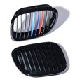 thumbnail image 6 of Glossy Black M-Color Front Hood Kidney Grille for 1995-2002 BMW Z3 1.8 1.9i 2.0 2.2i 2.3 2.5 2.8 3.0i Z3M, 6 of 8