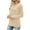 Beige(womens tops), variant on Womens Ribbed Knit Henley Tops,V Neck,Long Sleeve,Button Detail Tunic Shirts,Stretchy,Comfortable Casual Wear Tees ,Light Blue,Size L