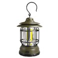 thumbnail image 1 of Lámpara de camping Linterna vintage para acampar Carpa colgante portátil Luz LED con dos modos Alimentado por batería 300LM Luz nocturna para patio Patio Jardín Fiesta Camping Senderismo Pesca Hogar Romacci Lámpara de camping, 1 of 7