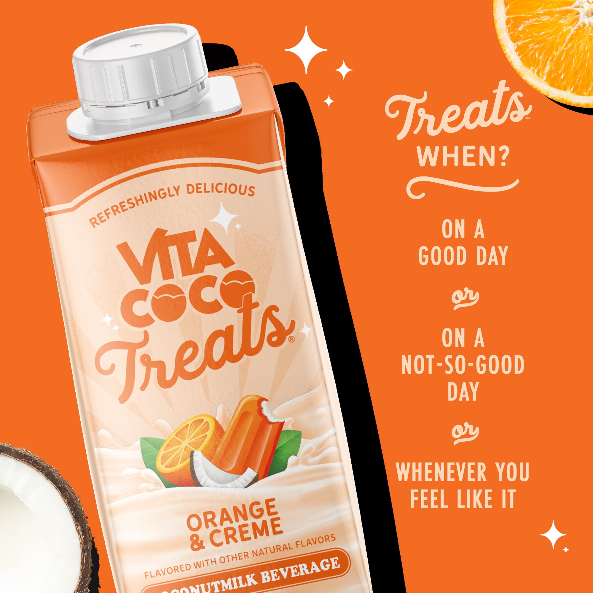 Vita Coco Treats Orange & Creme Coconut Milk Drink - 250mL