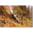 thumbnail image 1 of Ceramic Tile Mural-Albert Bierstadt Landscapes Painting 44. 36" w x 24" h using (24) 6 x 6 ceramic tiles, 1 of 3