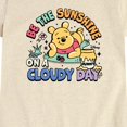 thumbnail image 2 of Winnie the Pooh - Be the Sunshine on a Cloudy Day - Toddler Girls Fitted Short Sleeve T-Shirt, 2 of 4
