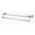 thumbnail image 4 of Alno A6527-25-BRZ Cube Modern 26" W Solid Brass Towel Bar - Bronze, 4 of 6