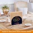 thumbnail image 6 of Yayeee Napkin Holder for Table Kitchen Paper Tissue Organization, Blue Christmas Light, 6 of 8