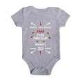 thumbnail image 4 of Boys Girls Short Sleeve Letter Prints Romper Bodysuits Clothes, 4 of 4