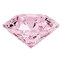 Safeglitz Crystal Diamond Paperweight(Jewels Style), for Wedding Decorations/Christmas Centerpieces/Home Decor/Gift, 50Mm (2Inch),50Mm Decorative Pink Diamond