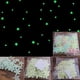 thumbnail image 3 of Farfi 100 / 40pcs 3D resplandor en las estrellas oscuras pegatinas de pared techo linda vida viva decoración Farfi 8101957, 3 of 6