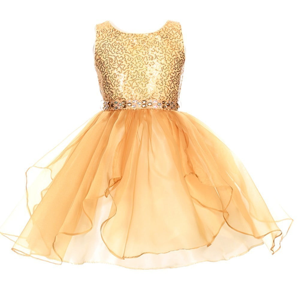 gold sparkle gown