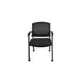 thumbnail image 5 of Regency Kee 48 x 24 in. Training Table- Mahogany Top, Black Legs & 2 Knight Mesh Chairs, 5 of 5