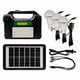 thumbnail image 1 of Kit de Iluminación Lion Tools con Panel Solar 3W y 3 Focos negro, 1 of 5