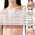 thumbnail image 4 of Byworldtasic Wireless Bra for Women Push Up Seamless Bras Full Coverage Comfort Plus Size Tshirt Bras, 4 of 8
