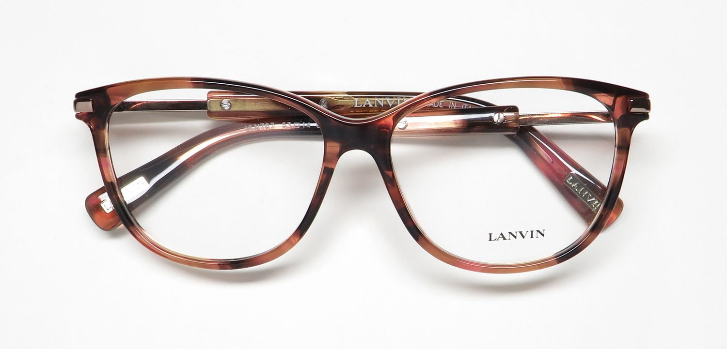 LANVIN 長方形フレムメカネ LNV2653 330 LANVIN VLN767 IMPORTED FROM ITALY FASHION DESIGNER MODERN