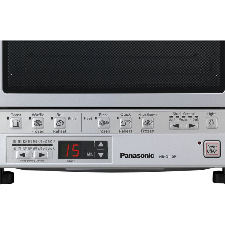 Panasonic FlashXpress Toaster Oven in Silver, NB-G110P - Walmart.com